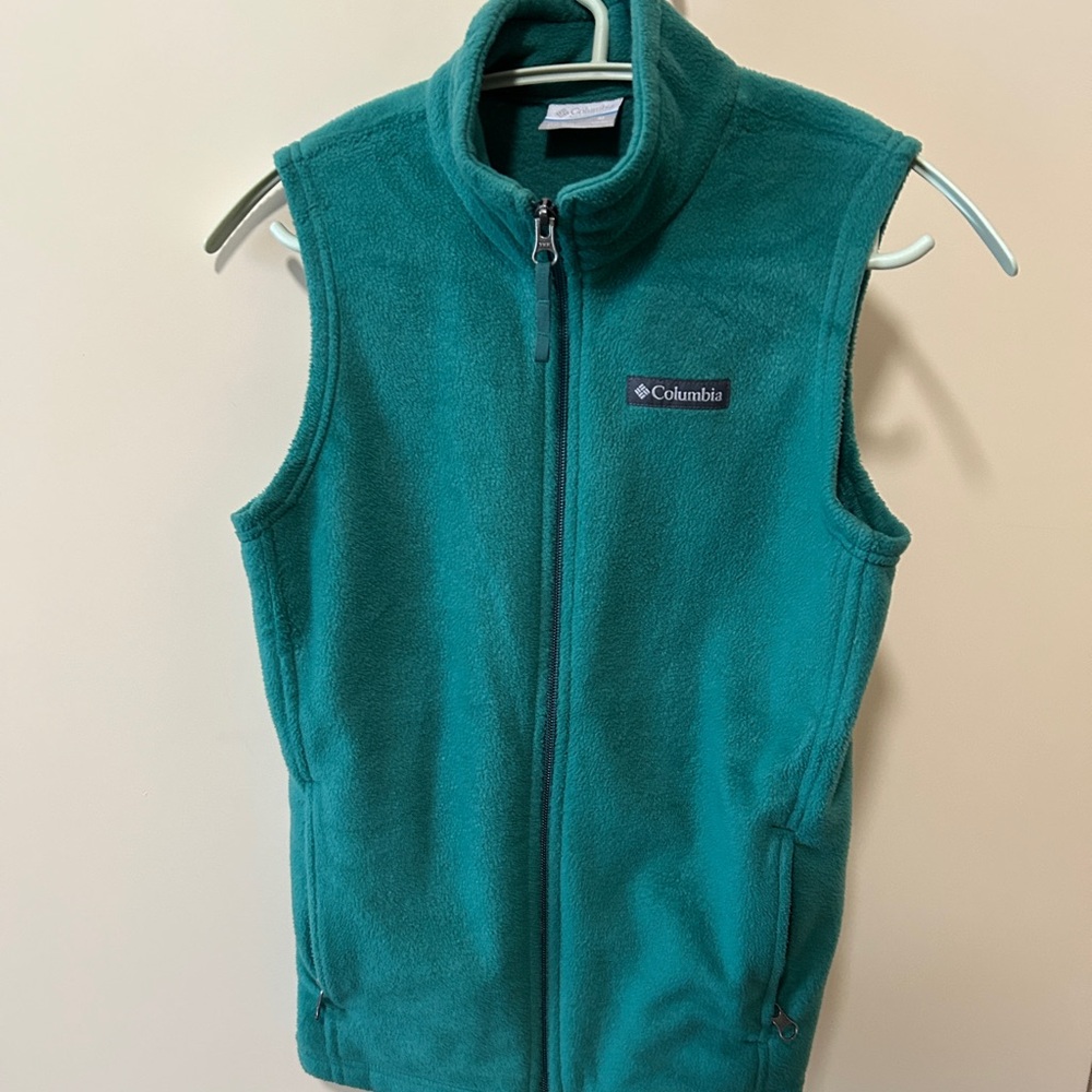 Columbia Kids Fleece Vest - Turquoise